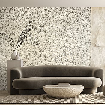 Galerie Wallcoverings Product Code 65331 - Salt Wallpaper Collection - Pine Nut Colours -  