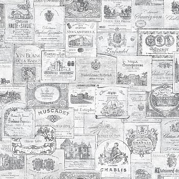 Galerie Wallcoverings Product Code G56175 - Nostalgie Wallpaper Collection - Silver Grey Colours -  