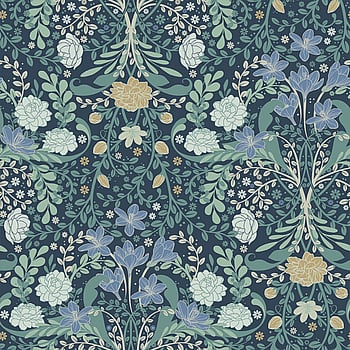 Galerie Wallcoverings Product Code S24101 - Sommarang 2 Wallpaper Collection - Blue Colours -  